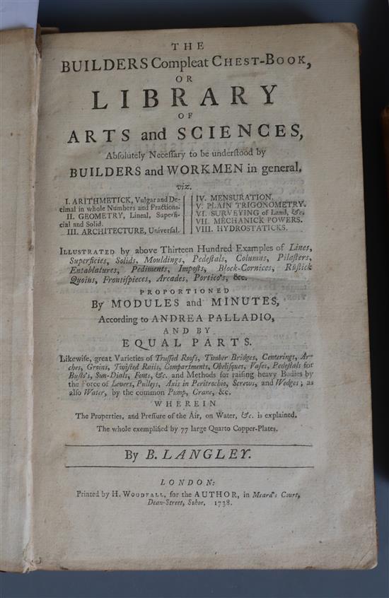 Langley, Batty - The Builders Compleat Chest - Book, or Library of Arts and Sciences,